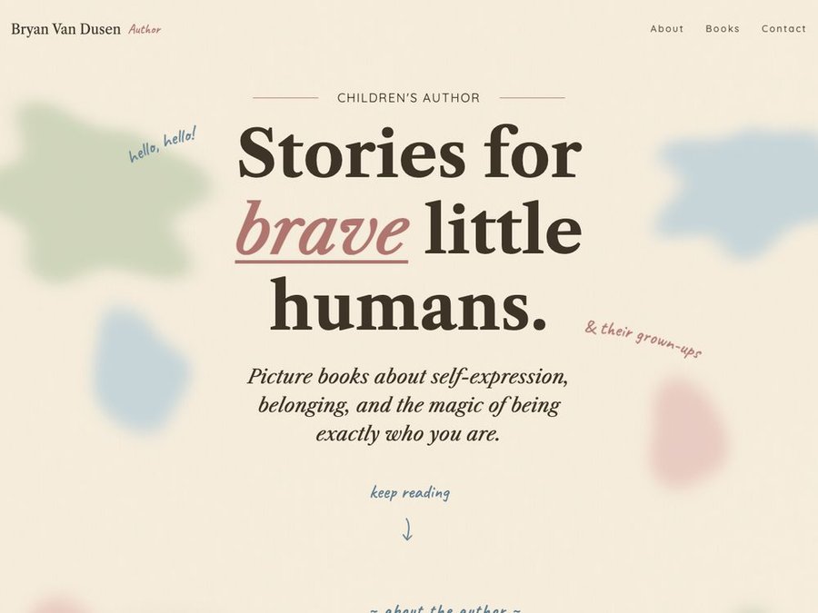 A homepage designed by Shoreline Web Design